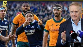 Joe Schmidt reacts to Wallabies defeat to Scotland | Australia vs Scotland Press Conference