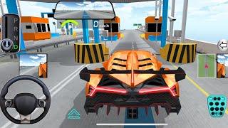 New Orange Color Car Is Ready For Parking - 3d Driving Class ( ios, android ) #gameplay #Cargame