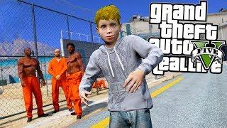 РЕАЛЬНАЯ ЖИЗНЬ В GTA 5 - ШКОЛЬНИКА ПОСАДИЛИ В ТЮРЬМУ!