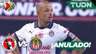 ¡CHICHARITO empata pero NO CUENTAA! | Tijuana 1-0 Chivas | Liga Mx -AP2024 - J2 | TUDN