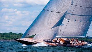 CNN Mainsail, Shirley Robertson - J-Class yacht revival