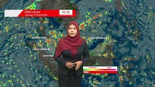 MET MALAYSIA - Laporan Cuaca 8 November 2024 (pagi)