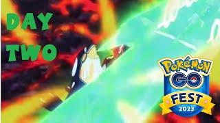 Ascending High with Mega Rayquaza! Pokemon GO Fest 2023 Day Two!