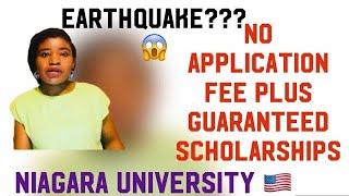 Niagara University | No Application Fee | Guaranteed Scholarship