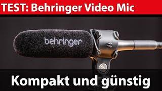 Test: Behringer Video Mic – günstiges Shotgun-Mikrofon