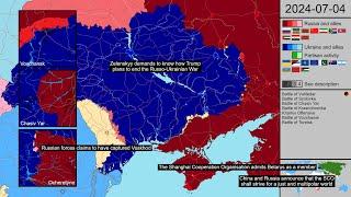 123: Daily Russian gains in Donetsk