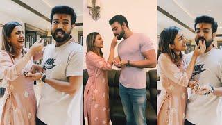 Niharika Konidela Rakhi Celebrations with Ramcharan & Varun | Niharika Hilarious Fun With Ramcharan