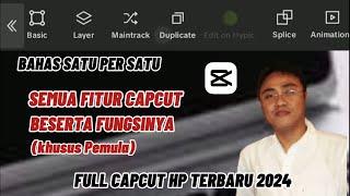 Tutorial cara edit Video di CAPCUT untuk Pemula part 1 | terbaru 2024