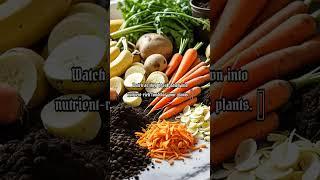 How to make homemade organic fertilizer from kitchen waste#naturalfertilizer #organic #plants #short