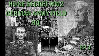 WW2 GERMAN ARMY HUGE SECRET BUNKER COMPLEX MAUERWALD