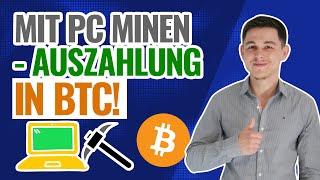 Profitabel mit PC Mining betreiben und in Bitcoin auszahlen | Zephyr X Unmineable