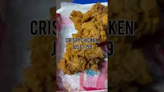 Warangal best street food | crispy chicken | @missbachelor640 |#streetfood#shortsvideos