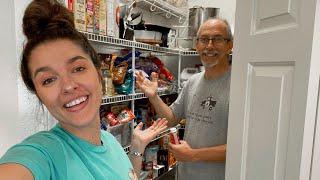 CLEANING & ORGANIZING THE FRIDGE, PANTRY, & POOL!