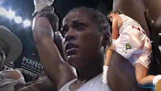 Laila Ali vs Cristy Martin HIGHLIGHTS/Ali too big, too strong for Martin