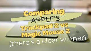 Comparing Apple Trackpad 2 vs Magic Mouse 2 #thisorthat