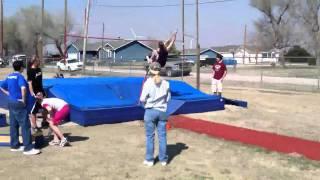 Sydney pole vault spearville 7.6ft