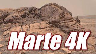 Rocas de Marte que casi puedes tocar con las manos en 4K - Curiosity