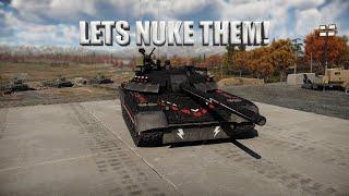 Getting a Nuke In War Thunder! Ground Realistic Battles Gameplay In Sun City (2K 60FPS)