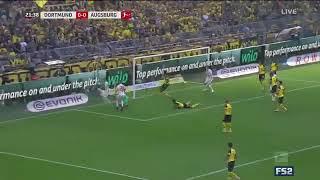 Alfred Finnbogason Goal Vs  Dortmund ;0 - 1 Augsburg  06.10.18