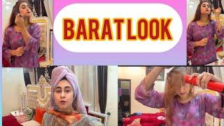 🟢My Barat look | complete vlog | designer look rizma nawal