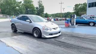 Mikes turbo rsx runs a new PB!! 10.21