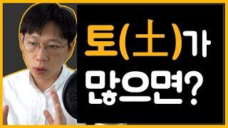 🟫내 사주에 토(土)가 많다면? [토 과다, 발달, 고립 시 성격, 건강 정보]