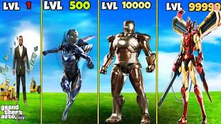 Level 1 IRON MAN to Level 1,000,000,000 IRON MAN in GTA 5