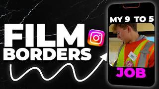 How To Ues Film Borders For Instagram Reels In Premiere Pro