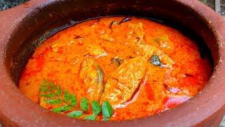 തേങ്ങ അരച്ച മീൻ കറി/Thenga Aracha Meen Curry / Restaurant style neymeen coconut fish curry