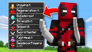 I Became DEADPOOL in Minecraft!