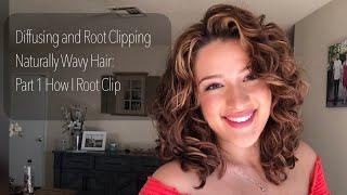 Root Clipping Naturally Wavy Hair for Volume Tutorial | Curly Girl Method | Irene’s Beauty Times