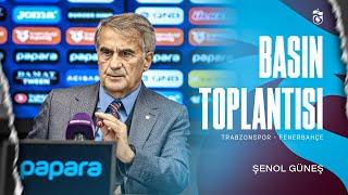 Teknik Direktörümüz Şenol Güneş’in Fenerbahçe maçı değerlendirmesi