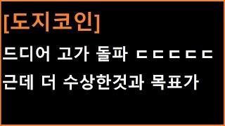 [도지코인] 계산상은 말도 안되는 높이값이 있는데 ㄷㄷㄷ 현재 굉장히 수상한 점