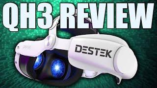 THE MOST BALANCED HEAD STRAP FOR THE QUEST 3? | DESTEK QH3 Review