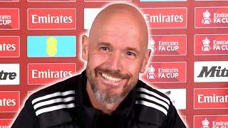 Erik ten Hag embargoed pre-match press conference | Man City v Manchester United | FA Cup Final