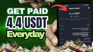 Get Paid 4.4 USDT Everyday (PAYMENT PROOF) MAKE EASY USDT EVERYDAY