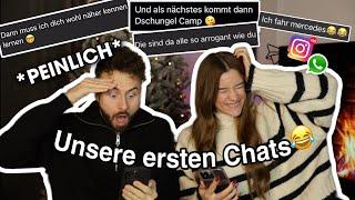 UNSERE ERSTEN CHATS *peinlich* + KENNENLERNSTORY | stineundmarc