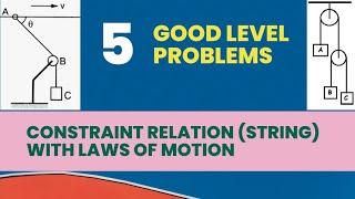 String Constraints   Laws of Motion