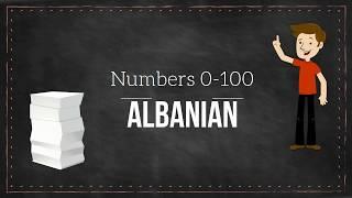 Albanian - Numbers 0-100