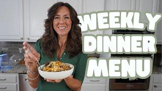 Easy Weekly Family Meals | What's for Dinner EP. 1