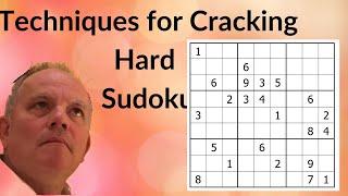 Techniques for Hard Sudoku