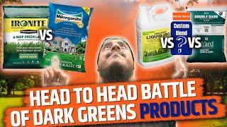 Who is the True Double Dark Green Lawn Champion! Only 1 will WIN! 5 Products put to the test!