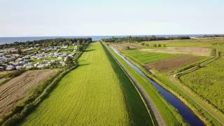 Deichrundflug an der Ostsee 4K