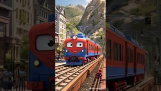 Spiderman train #train #spiderman #shortvideo #shorts #trending #avengers