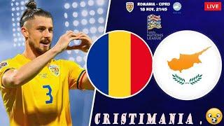 LIVE ROMANIA - CIPRU * LIVE STREAM UEFA EUROPA NATIONS LEAGUE * #cristimania #romania #ciprus  .