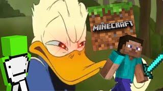 Donald Duck speed runs Minecraft