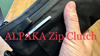 ALPAKA Zip Clutch Review: Too Minimal for Me?? #alpakagear #edcwallet #minimalism