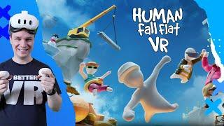 Die verrückteste Steuerung die es jemals in VR gab?! Human Fall Flat VR