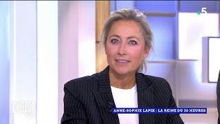 Anne-Sophie Lapix, la reine du 20 heures - C l’hebdo, la suite  - 05/10/2024