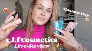 ELF Cosmetics - ist der Hype berechtigt? | Hot oder Flop?! | Live Review